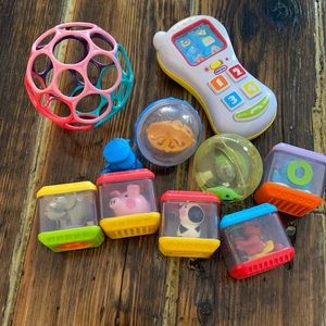 Babble toy bundle! These are all fun.  Used condition.